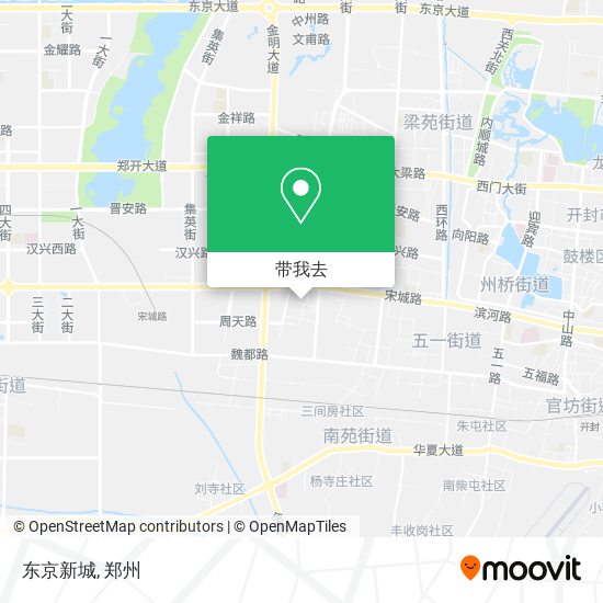 东京新城地图