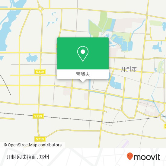 开封风味拉面地图