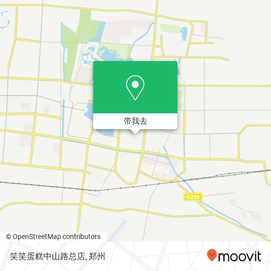 笑笑蛋糕中山路总店地图