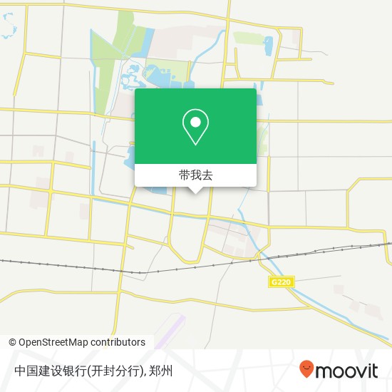 中国建设银行(开封分行)地图