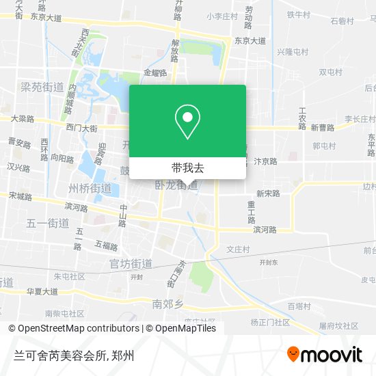 兰可舍芮美容会所地图