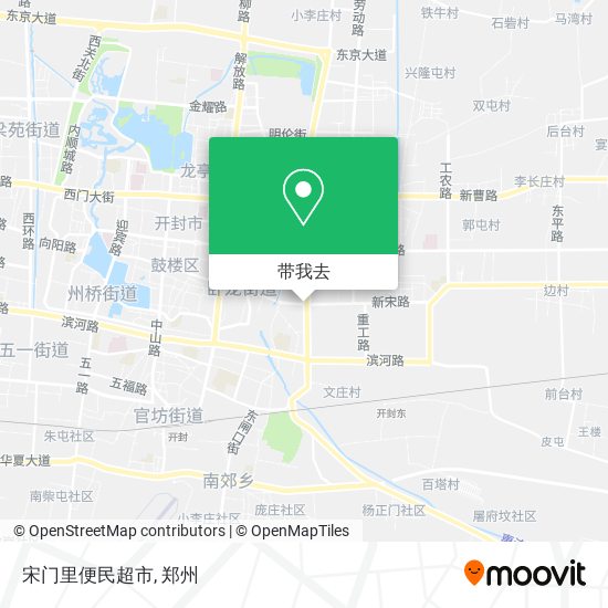 宋门里便民超市地图