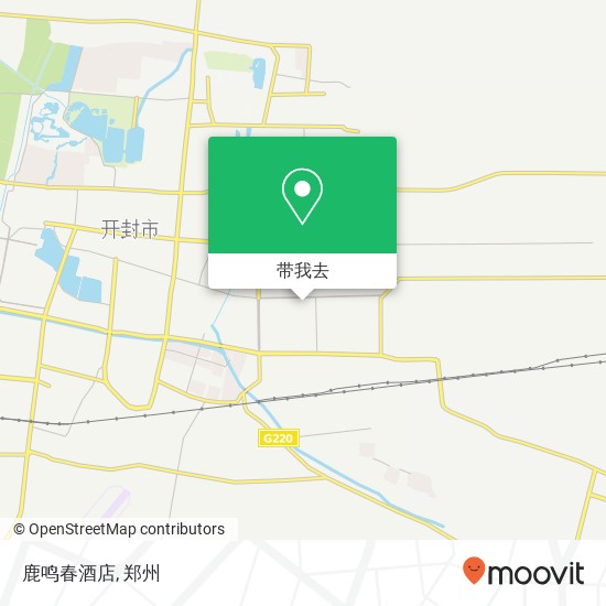 鹿鸣春酒店地图