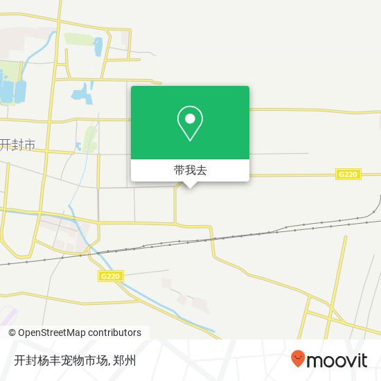 开封杨丰宠物市场地图