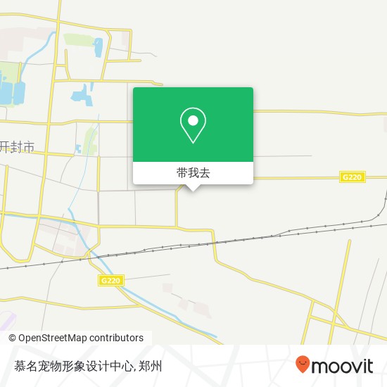 慕名宠物形象设计中心地图