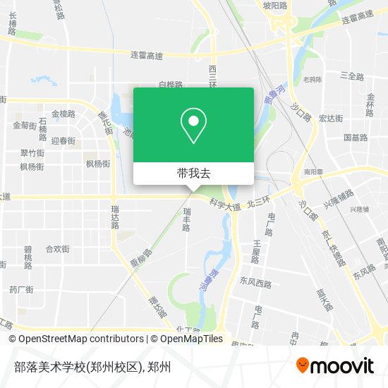 部落美术学校(郑州校区)地图