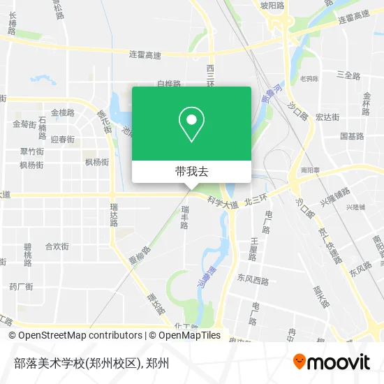 部落美术学校(郑州校区)地图