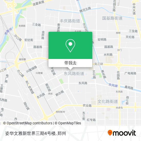 姿华文雅新世界三期4号楼地图