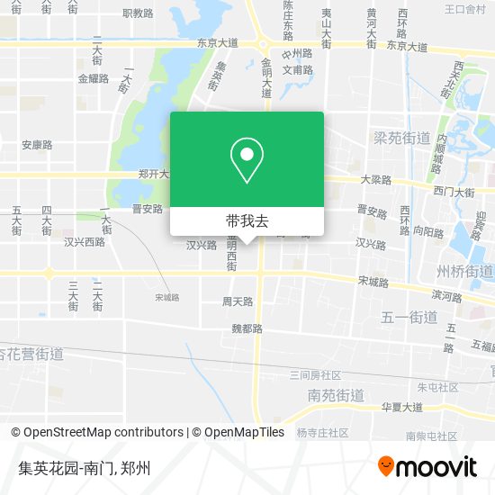 集英花园-南门地图