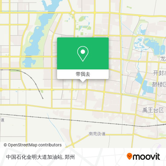 中国石化金明大道加油站地图