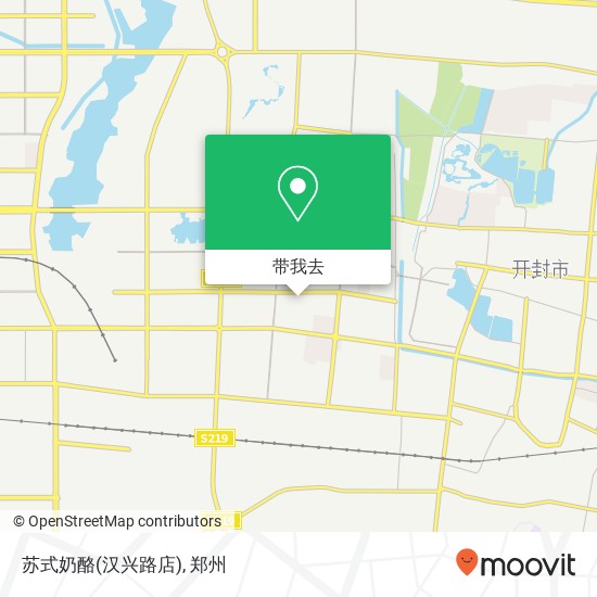 苏式奶酪(汉兴路店)地图