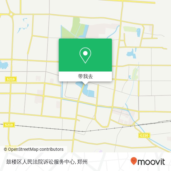 鼓楼区人民法院诉讼服务中心地图