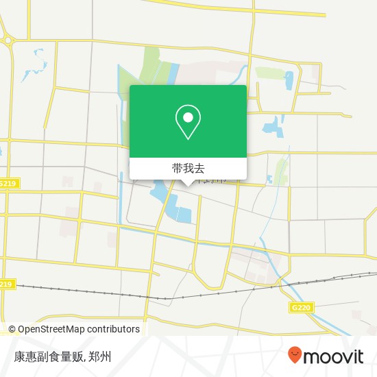 康惠副食量贩地图