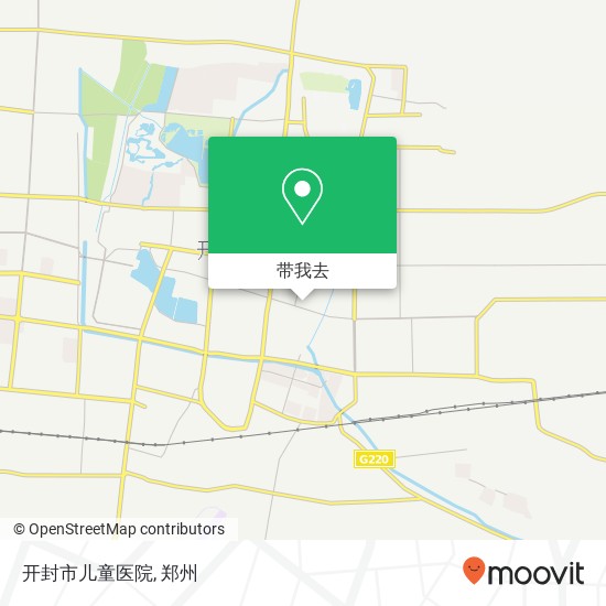 开封市儿童医院地图