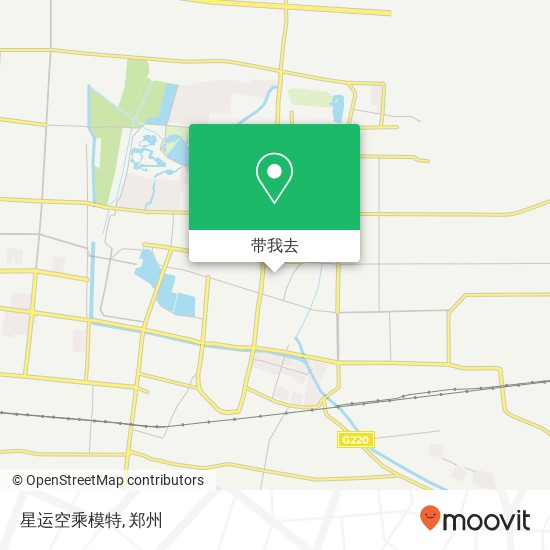 星运空乘模特地图