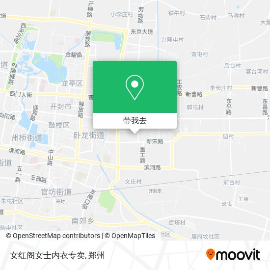 女红阁女士内衣专卖地图
