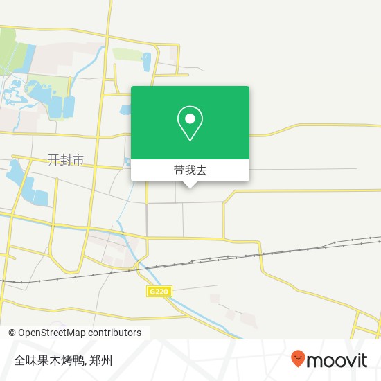 全味果木烤鸭地图