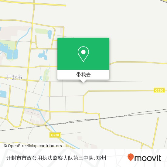 开封市市政公用执法监察大队第三中队地图