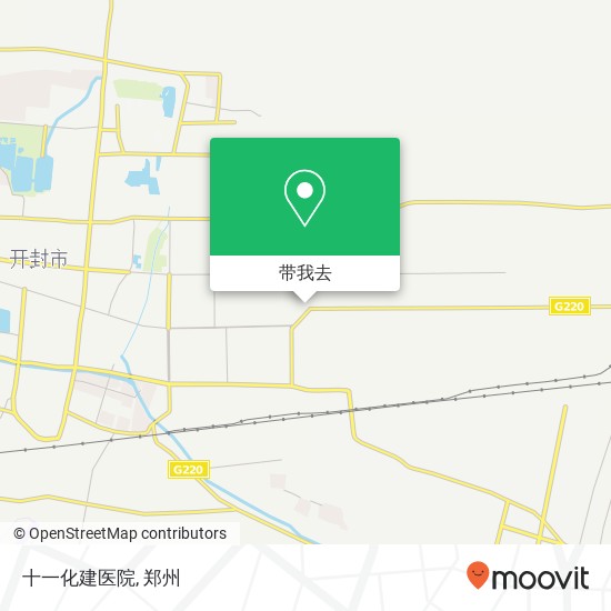 十一化建医院地图