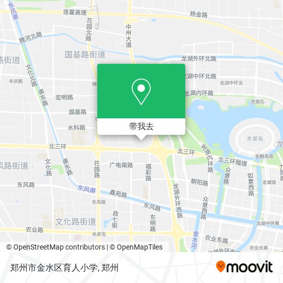 郑州市金水区育人小学地图