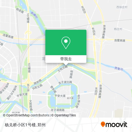 杨兑桥小区1号楼地图