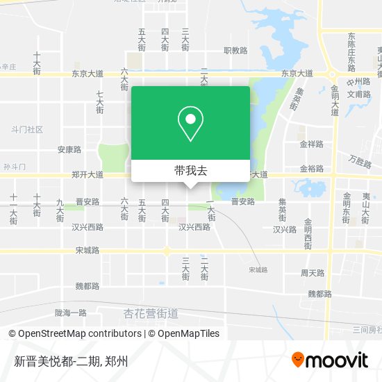 新晋美悦都-二期地图