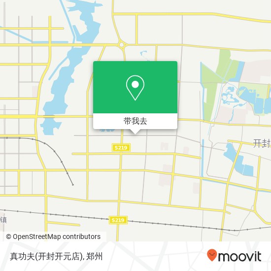 真功夫(开封开元店)地图