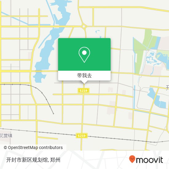 开封市新区规划馆地图
