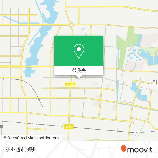 茶业超市地图