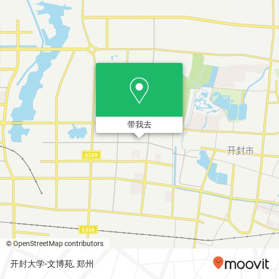 开封大学-文博苑地图