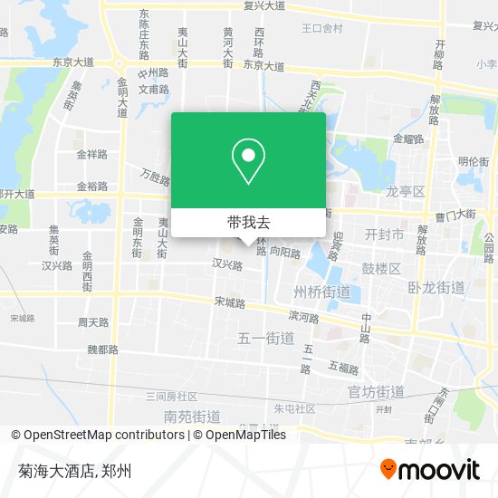 菊海大酒店地图