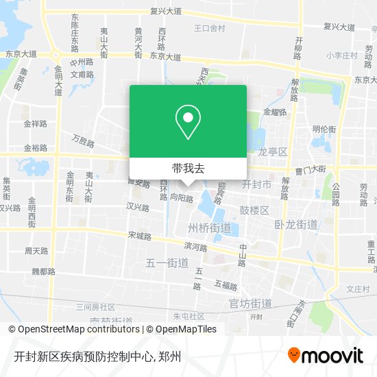开封新区疾病预防控制中心地图