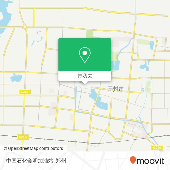 中国石化金明加油站地图