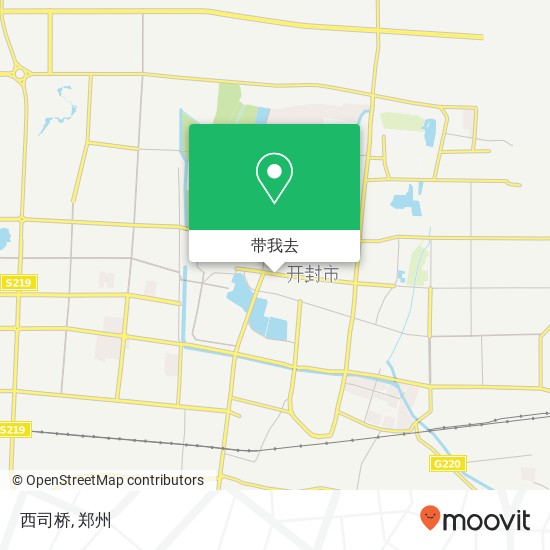 西司桥地图