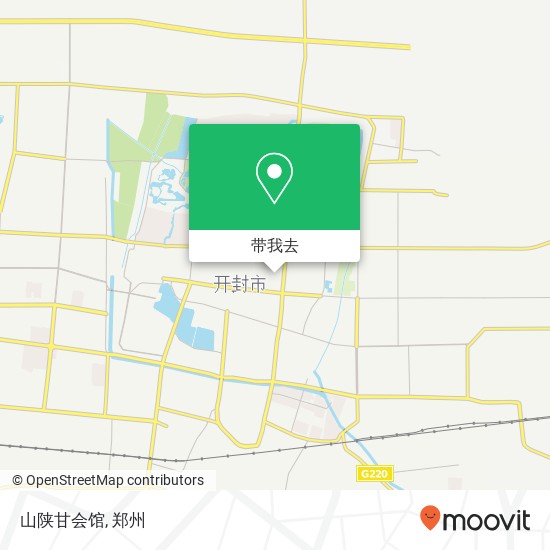 山陕甘会馆地图