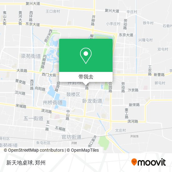 新天地桌球地图
