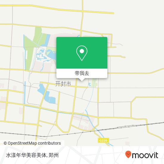 水漾年华美容美体地图