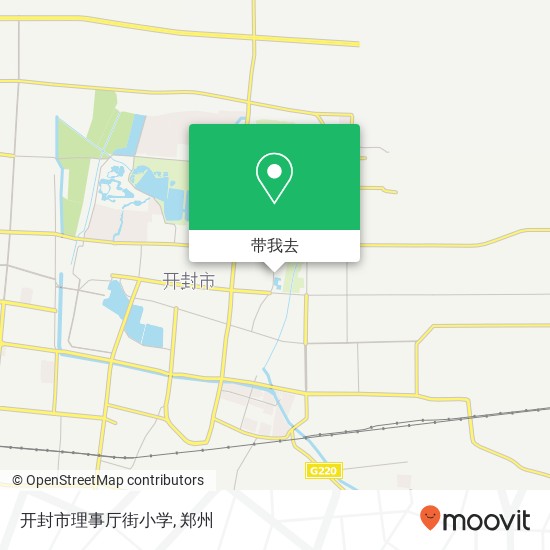 开封市理事厅街小学地图