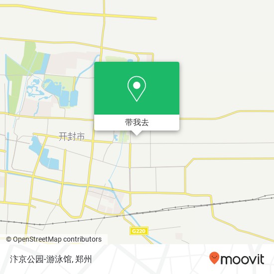 汴京公园-游泳馆地图