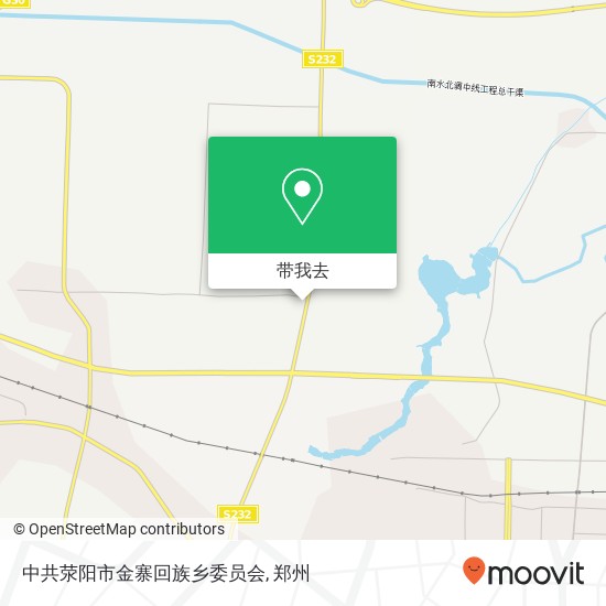 中共荥阳市金寨回族乡委员会地图