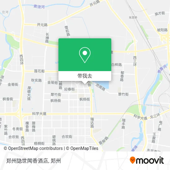 郑州隐世闻香酒店地图
