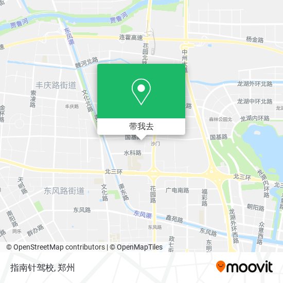 指南针驾校地图