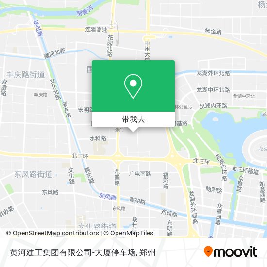 黄河建工集团有限公司-大厦停车场地图