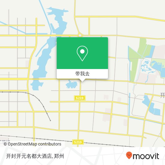 开封开元名都大酒店地图