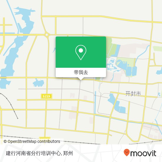 建行河南省分行培训中心地图