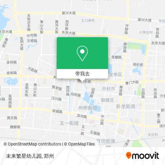 未来繁星幼儿园地图