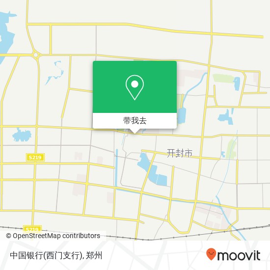 中国银行(西门支行)地图
