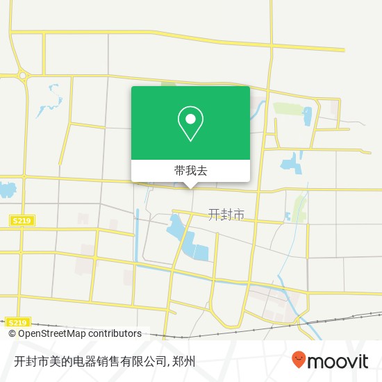 开封市美的电器销售有限公司地图