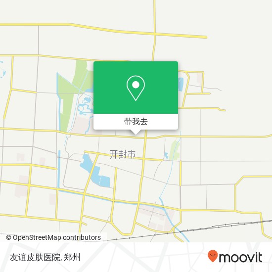 友谊皮肤医院地图