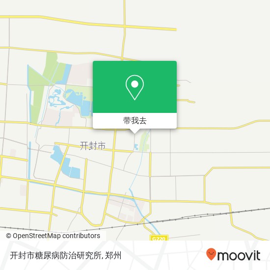 开封市糖尿病防治研究所地图